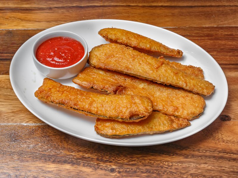 Breaded zucchini Pittsburgh