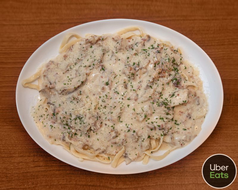 Chicken carbonara fettuccine Pittsburgh