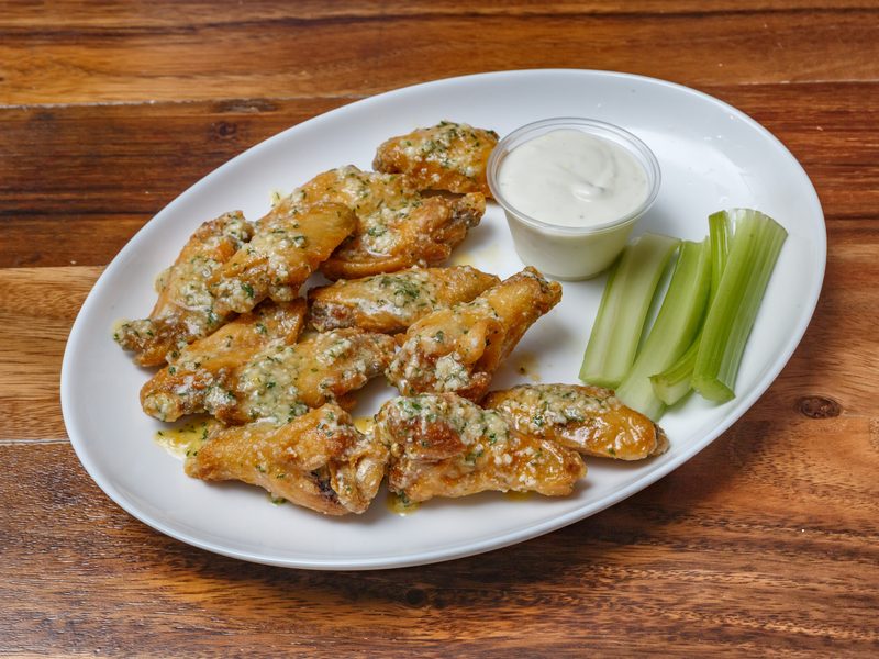 Garlic parmesan wings Pittsburgh