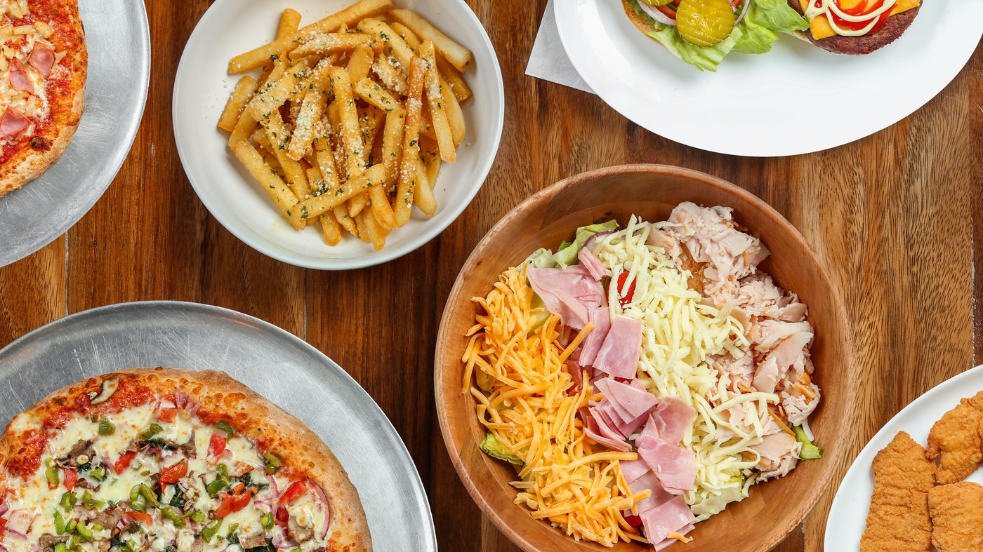 Pizza Perfectta food spread